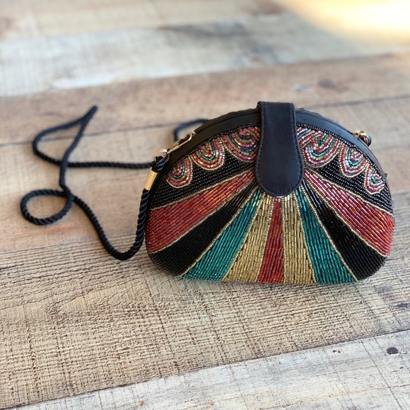 Bob Mackie | Vintage Beaded Crossbody - Picture 2 of 8